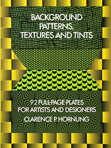 9780486232607: Background Patterns, Textures and Tints: 92 Full-Page Plates for Artists and Designers