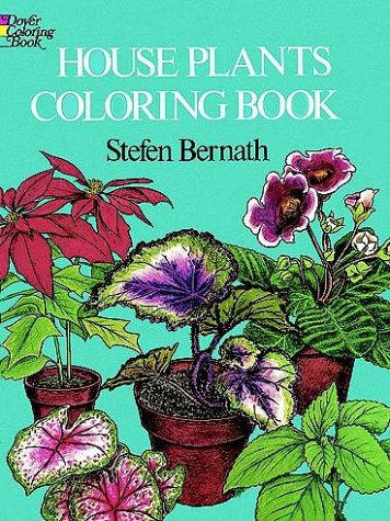 9780486232669: House Plants Coloring Book (Colouring Books)