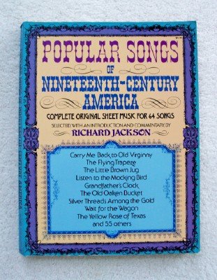 Beispielbild fr Popular Songs of Nineteenth Century America zum Verkauf von Better World Books