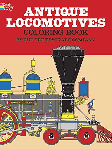 Imagen de archivo de Antique Locomotives Coloring Book a la venta por SecondSale