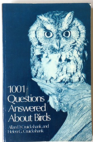 Beispielbild fr 1001 Questions Answered About Birds zum Verkauf von Wonder Book