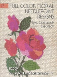9780486233871: Full-Color Floral Needlepoint Designs: Charted for Easy Use