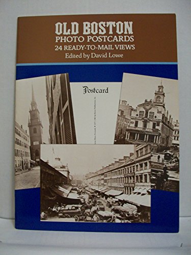 Old Boston Photo Postcards: 24 Ready-to-Mail Views - Lowe, David