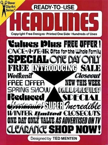 Stock image for Ready-to-Use Headlines for sale by Better World Books