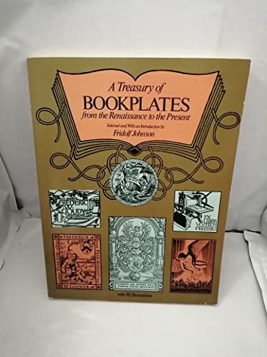 9780486234854: A Treasury of Bookplates: From the Renaissance to the Present