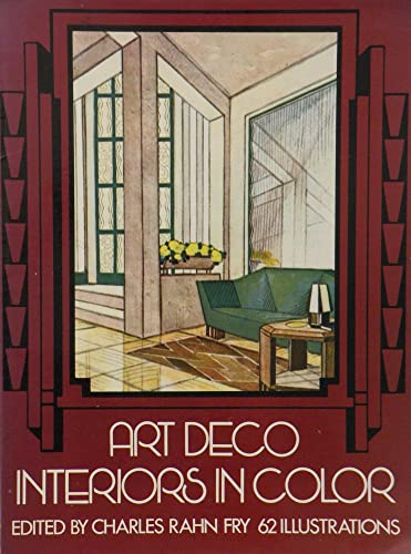 9780486235271: Art Deco Interiors in Color