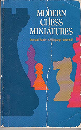 Stock image for Modern Chess Miniatures for sale by Winding Road Books