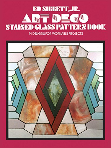 Beispielbild fr Art Deco Stained Glass Pattern Book (Dover Stained Glass Instruction) zum Verkauf von Flying Danny Books
