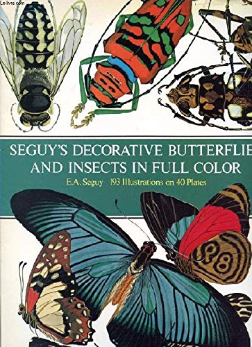 9780486235523: Seguy's Decorative Butterflies and Insects in Full Color