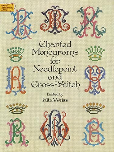 9780486235554: Charted Monograms for Needlepoint and Cross-Stitch