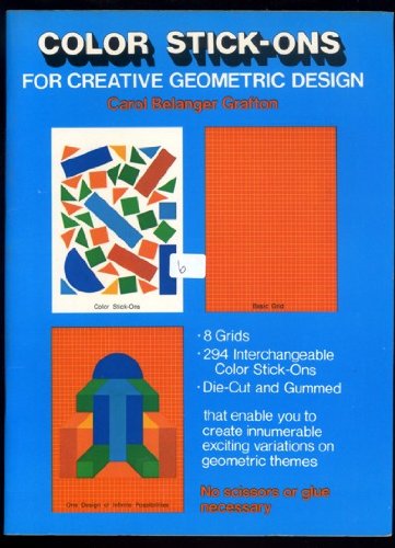 Beispielbild fr Color Stick-Ons for Creative Geometric Design zum Verkauf von Wonder Book