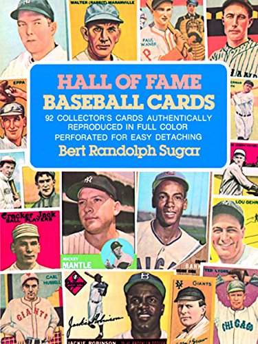 Imagen de archivo de Hall of Fame Baseball Cards a la venta por HPB-Diamond
