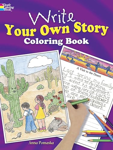 Beispielbild fr Write Your Own Story Coloring Book (Dover Children's Activity Books) zum Verkauf von Wonder Book