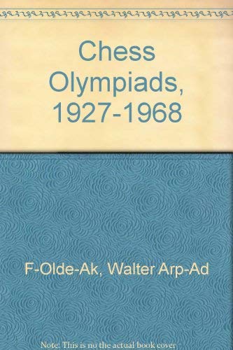 Chess Olympiads, 1927-1968 (English and Hungarian Edition)