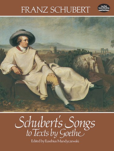 9780486237527: Franz schubert: schubert's songs to texts by goethe (Dover Song Collections)