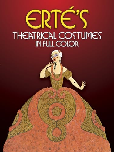 Imagen de archivo de Ert's Theatrical Costumes in Full Color a la venta por GF Books, Inc.