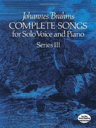 Beispielbild fr Complete Songs for Solo Voice and Piano zum Verkauf von Better World Books