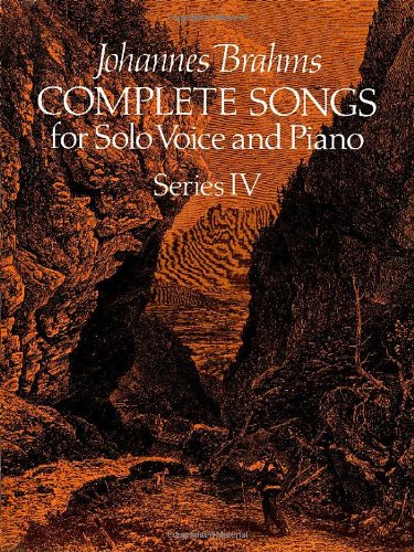 Johannes Brahms Complete Songs for Solo Voice and Piano (Dover Song Collections) (9780486238234) by Brahms, Johannes
