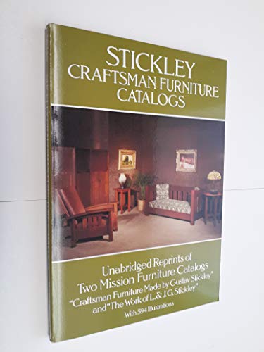 Imagen de archivo de Stickley Craftsman Furniture Catalogs a la venta por Hennessey + Ingalls