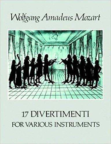 Imagen de archivo de 17 Divertimenti for Various Instruments (Dover Music Scores) a la venta por Newsboy Books