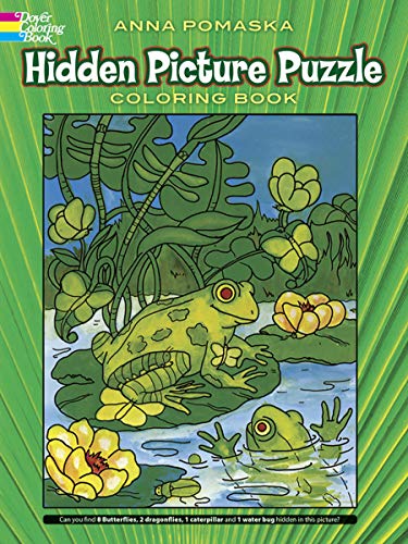 9780486239095: Hidden Picture Puzzle Coloring and Activity Book