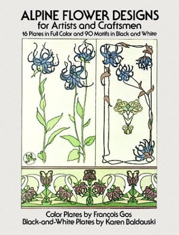 Stock image for Alpine Flower Designs for Artists and Craftsmen for sale by ThriftBooks-Dallas