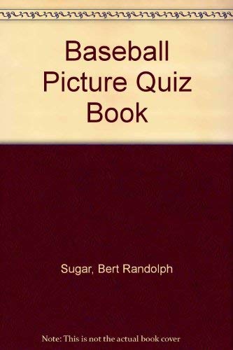 Imagen de archivo de Baseball Picture Quiz Book a la venta por Wonder Book