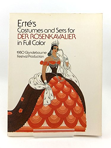 Beispielbild fr Erte's Costumes & Sets for "Der Rosenkavalier" in Full Color zum Verkauf von HPB-Diamond