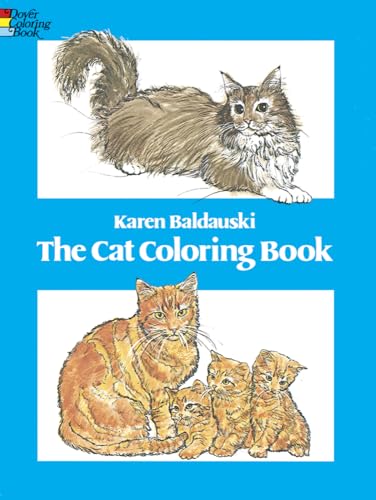 Imagen de archivo de The Cat Coloring Book (Dover Animal Coloring Books) a la venta por Keeper of the Page