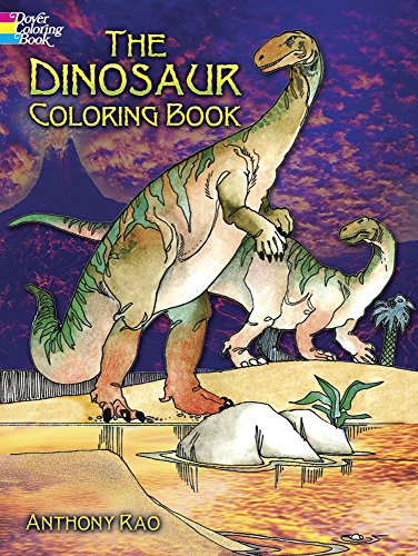 9780486240220: The Dinosaur Colouring Book (Dover Nature Coloring Book)