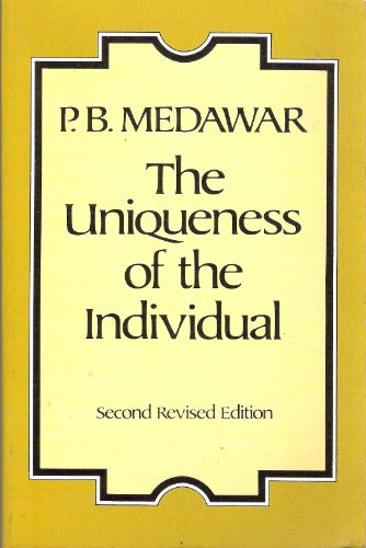 Stock image for The Uniqueness of the Individual for sale by Better World Books