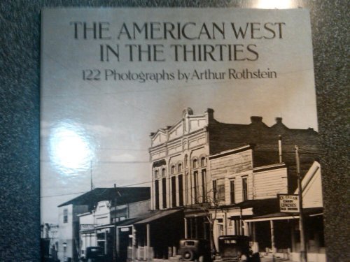 

The American West in the thirties (Dover pictorial archive series)