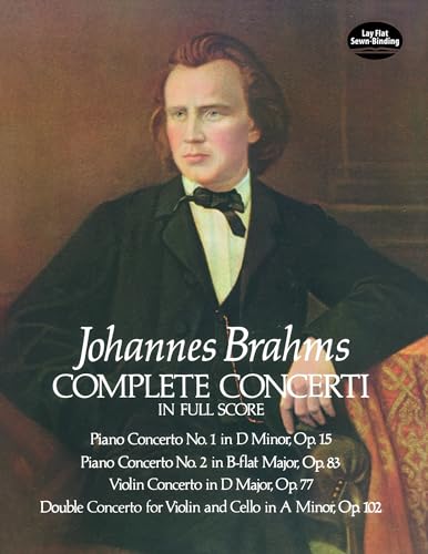 9780486241708: Johannes brahms: complete concerti (full score) (Dover Orchestral Music Scores)