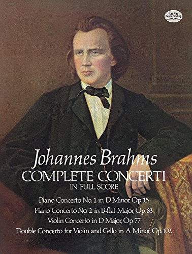 9780486241708: Complete Concerti in Full Score: Brahms (Dover Orchestral Music Scores)