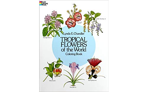 Stock image for Tropical Flowers of the World Coloring Book for sale by Wonder Book