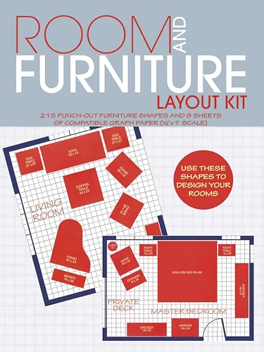 9780486242132: Room and Furniture Layout Kit