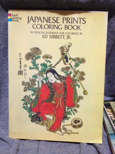 9780486242798: Japanese Prints Coloring Book