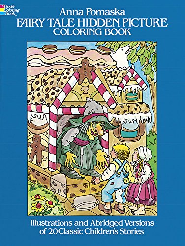 Imagen de archivo de Fairy Tale Hidden Picture Coloring Book (Dover Children's Activity Books) a la venta por SecondSale