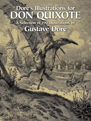 Beispielbild fr Dore's Illustrations for "Don Quixote (Dover Fine Art, History of Art) zum Verkauf von WorldofBooks