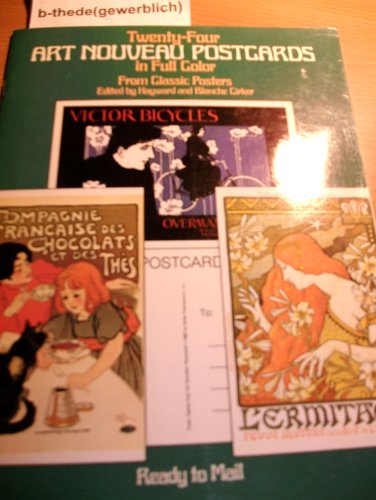 Beispielbild fr Art Nouveau Posters: 24 Cards (Dover Postcards) zum Verkauf von HPB Inc.