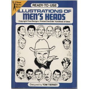 Beispielbild fr Ready-To-Use Illustrations of Men's Heads (Dover Clip-Art Series) zum Verkauf von Wonder Book