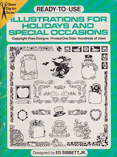 Stock image for Ready-to-Use Illustrations for Holidays and Special Occasions (Dover Clip-Art) for sale by Wonder Book