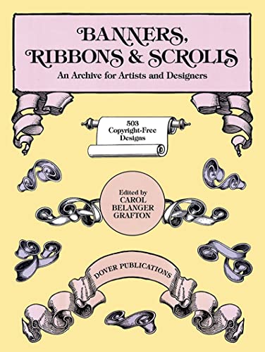 Beispielbild fr Banners, Ribbons and Scrolls (Dover Pictorial Archive) zum Verkauf von SecondSale