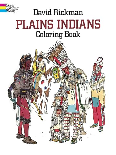 Stock image for Plains Indians Coloring Book for sale by Russell Books