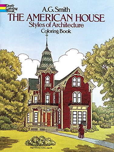 Imagen de archivo de The American House Styles of Architecture Coloring Book (Dover History Coloring Book) a la venta por Orion Tech