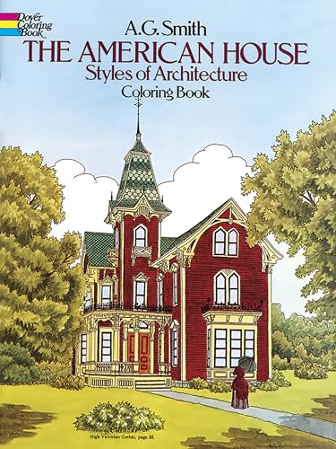 Stock image for The American House Styles of Architecture Coloring Book (Dover History Coloring Book) for sale by Orion Tech