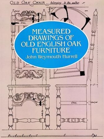 9780486245218: Measured Drawings of Old English Oak Furniture