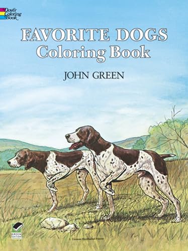 9780486245522: Favorite Dogs Coloring Book (Dover Nature Coloring Book)