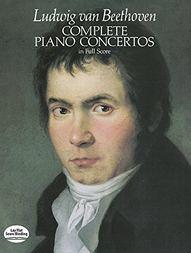 Imagen de archivo de Complete Piano Concertos in Full Score (Dover Music Scores) a la venta por HPB-Ruby