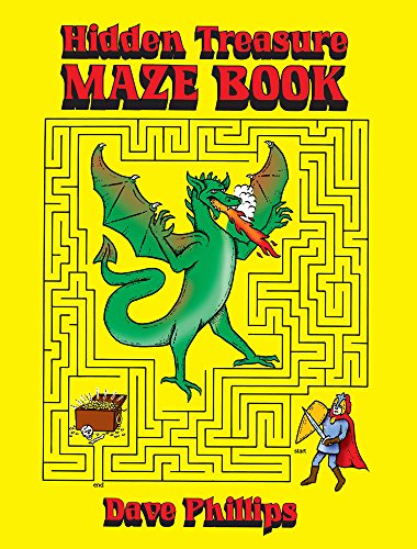Imagen de archivo de Hidden Treasure Maze Book (Dover Children's Activity Books) a la venta por Your Online Bookstore